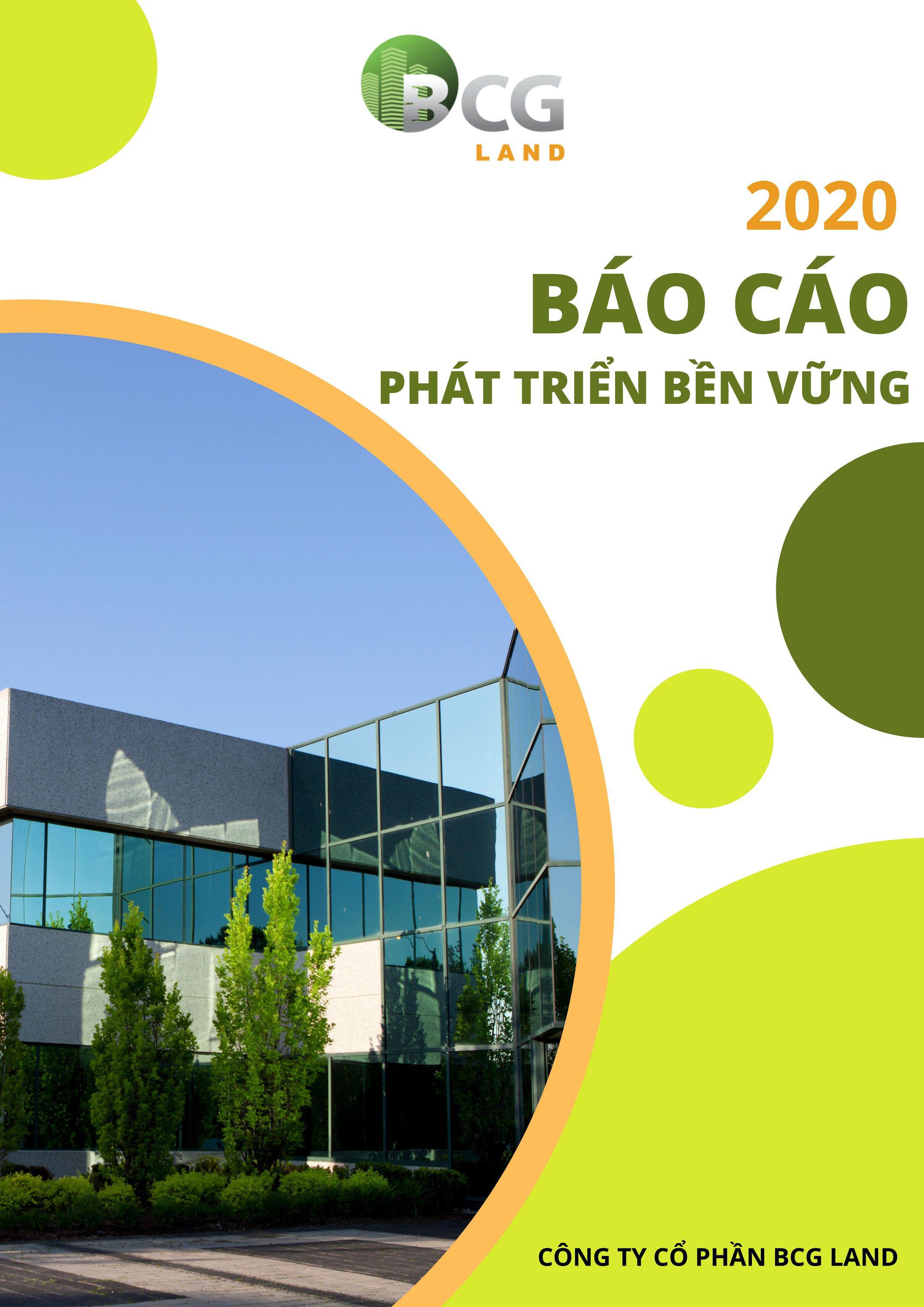 BÁO CÁO PHÁT TRIỂN BỀN VỮNG 2020