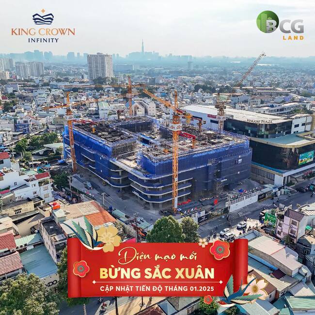 ĐÓN CHÀO DIỆN MẠO MỚI, KING CROWN INFINITY BỪNG SẮC ĐÓN XUÂN